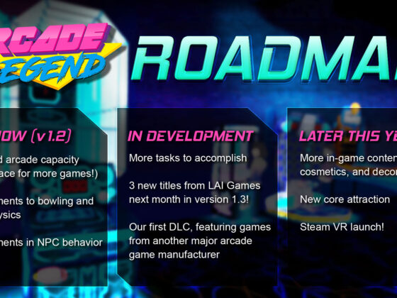 Arcade Legend 2023 Q1 Roadmap